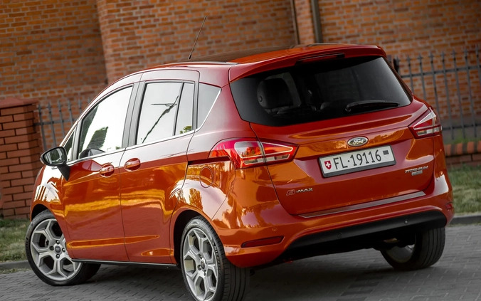 Ford B-MAX cena 32900 przebieg: 143111, rok produkcji 2012 z Radom małe 497